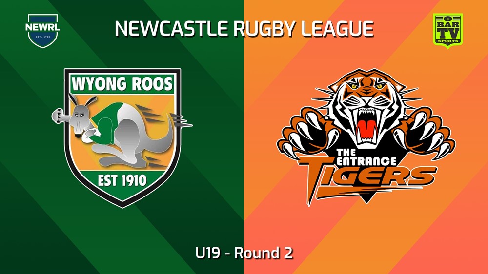 240420-video-Newcastle RL Round 2 - U19 - Wyong Roos v The Entrance Tigers Slate Image
