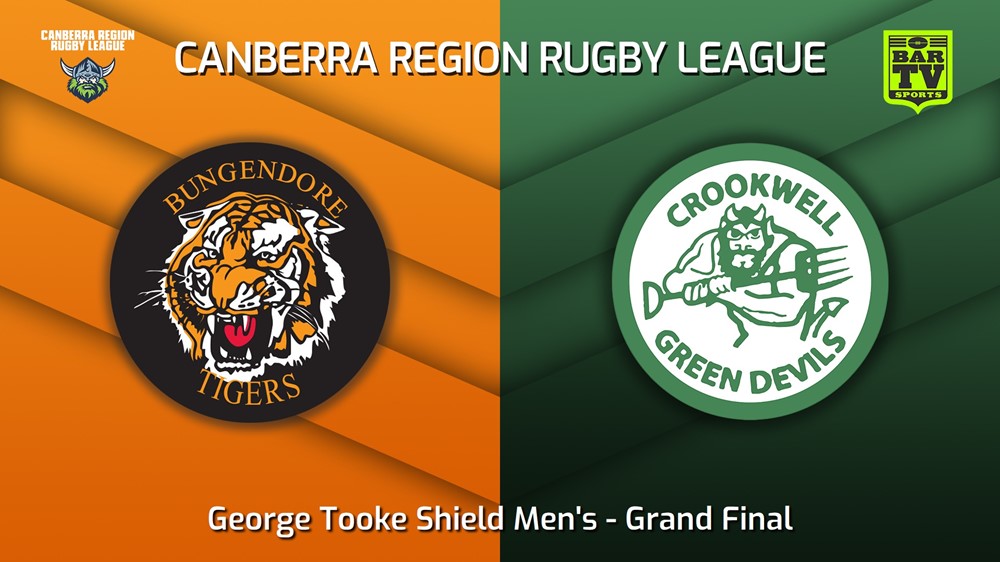 220903-Canberra Grand Final - George Tooke Shield Men's - Bungendore Tigers v Crookwell Green Devils Slate Image
