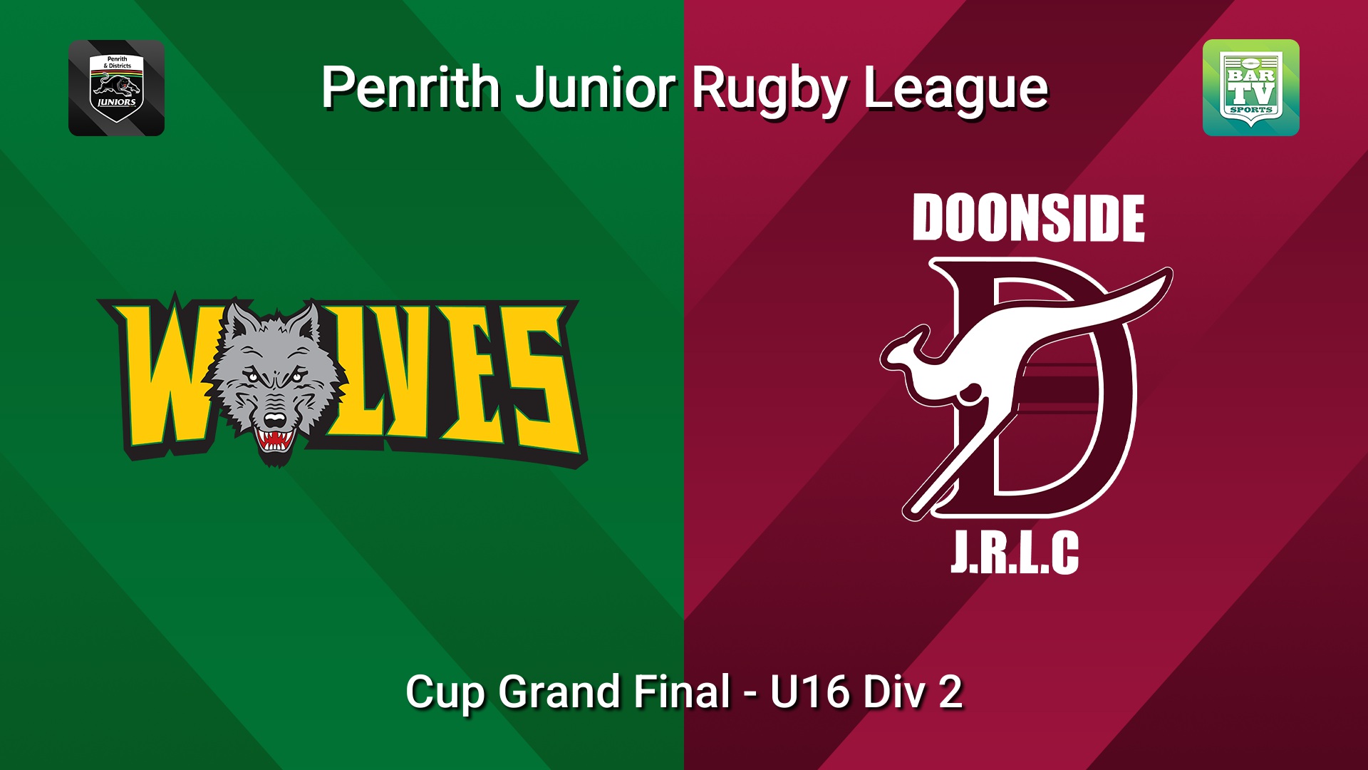260905-video-Penrith & District Junior Rugby League Cup Grand Final - U16 Div 2 - Windsor Wolves v Doonside Slate Image