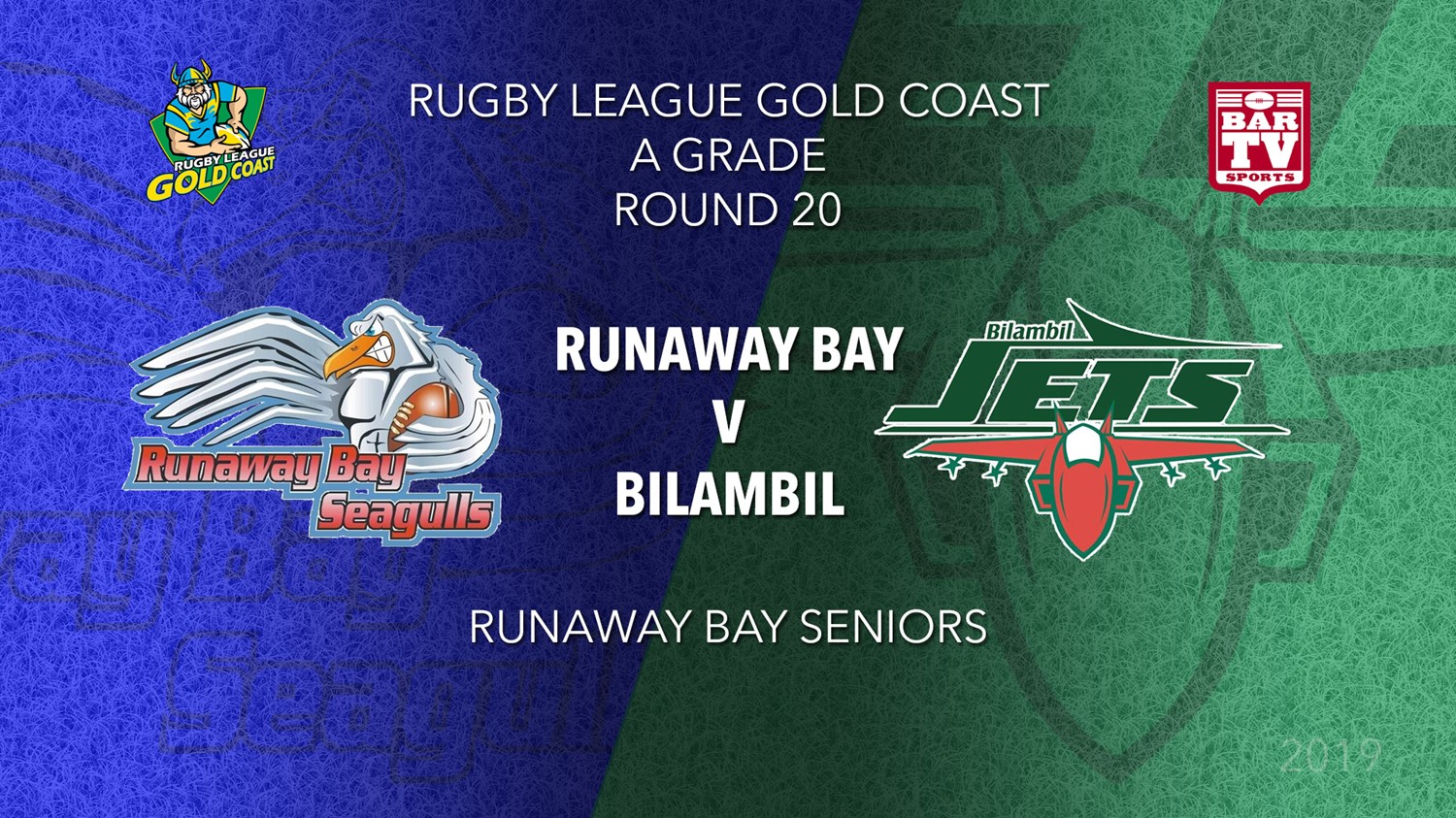 RLGC Round 20 - A Grade - Runaway Bay v Bilambil Jets Slate Image