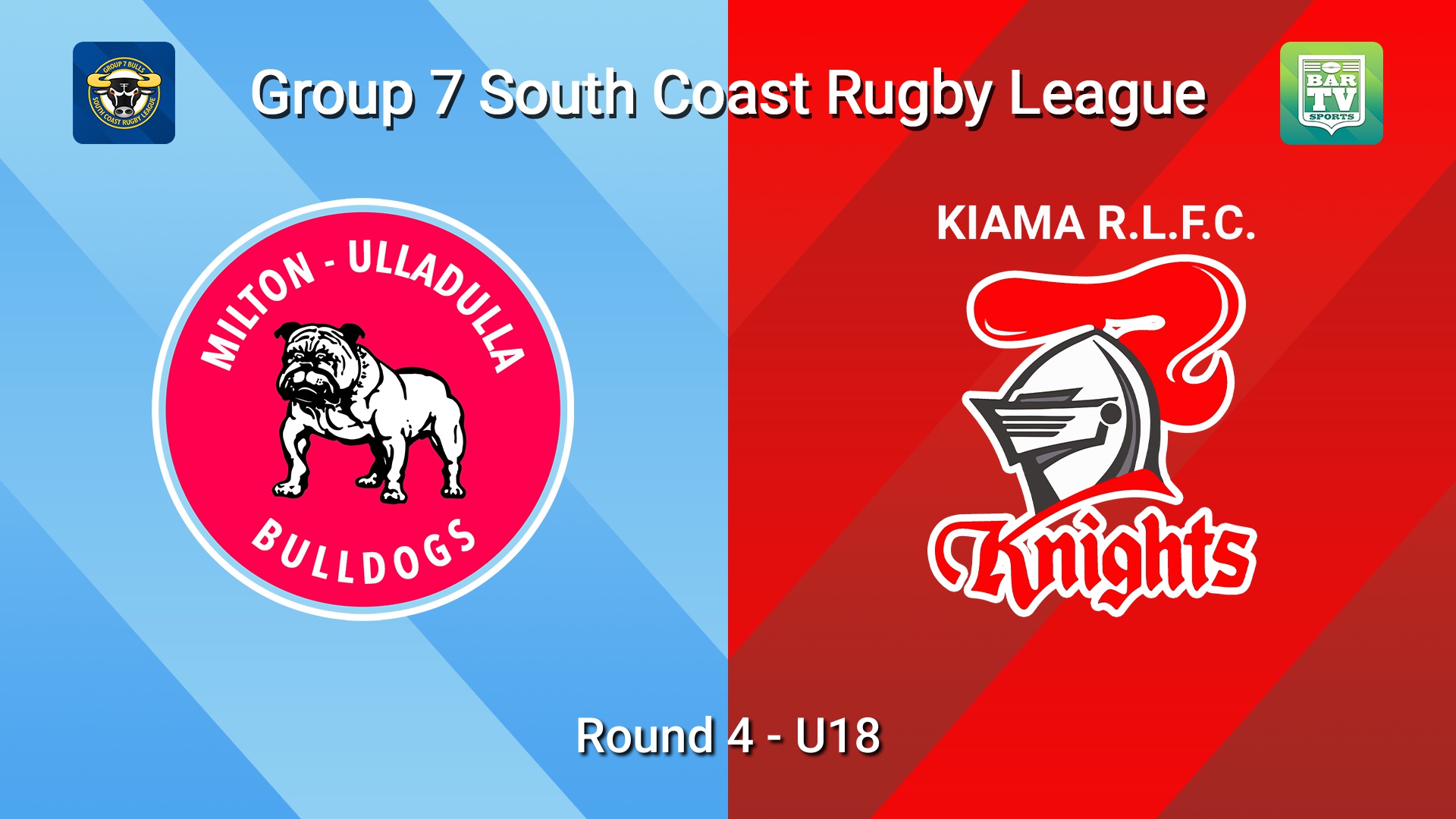 260510-video-South Coast Round 4 - U18 - Milton-Ulladulla Bulldogs v Kiama Knights Slate Image