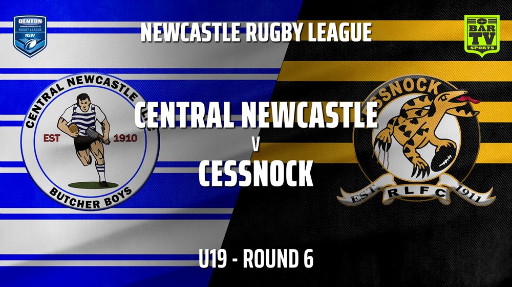 210502-Newcastle Rugby League Round 6 - U19 - Central Newcastle v Cessnock Goannas Slate Image