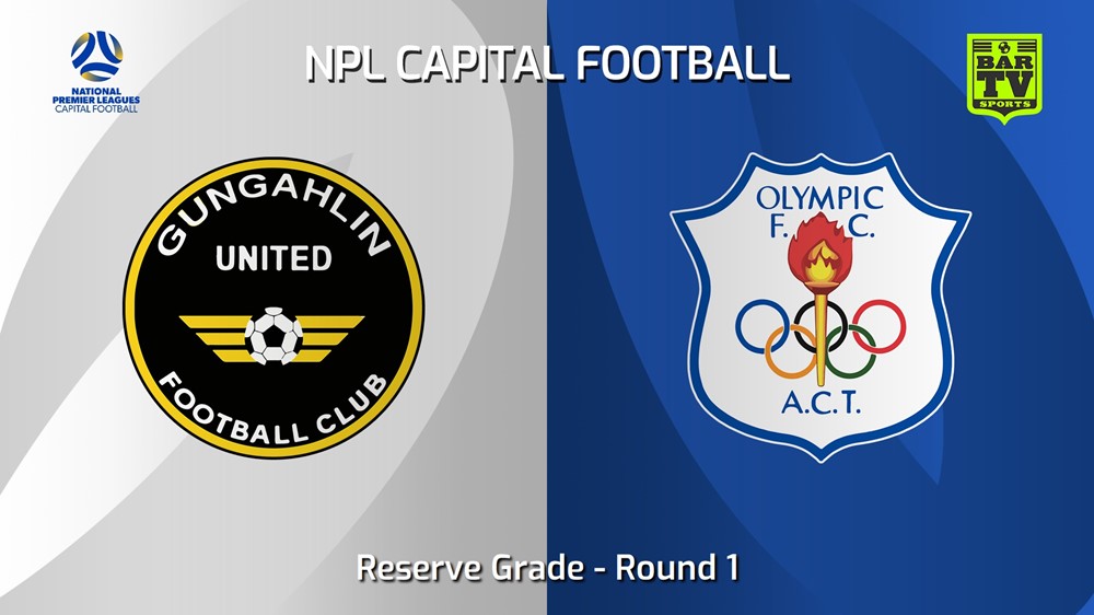 240407-NPL Women - Reserve Grade - Capital Football Round 1 - Gungahlin United FC W v Canberra Olympic FC W Slate Image