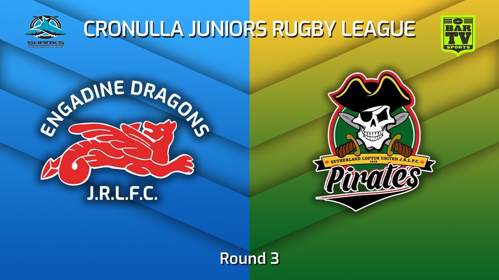 230429-Cronulla Juniors Round 3 - U6 Blue - Engadine Dragons v Sutherland Loftus United Minigame Slate Image
