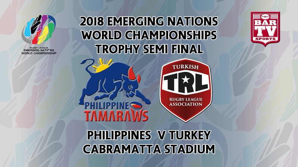 181010-International RL Trophy Semi Final - Philippines v Turkey Slate Image