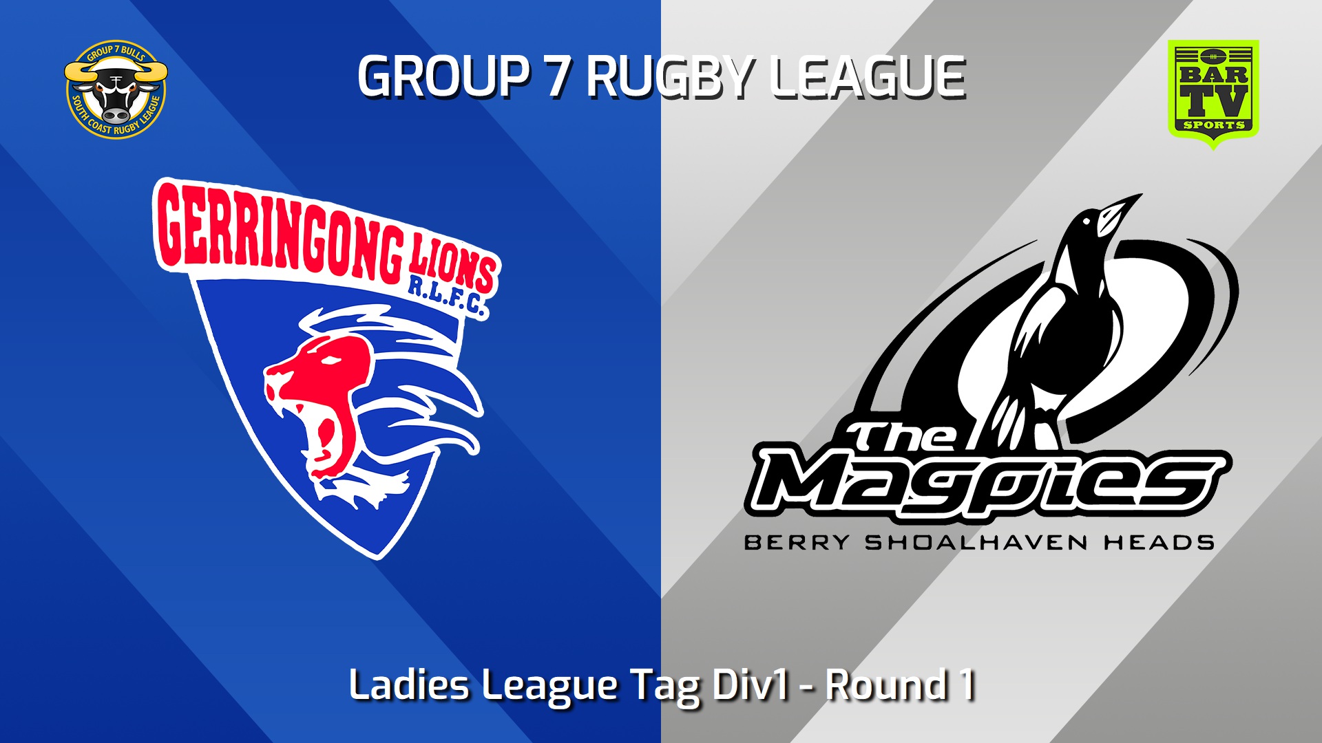 240713-video-South Coast Round 1 - Ladies League Tag Div1 - Gerringong Lions v Berry-Shoalhaven Heads Magpies Slate Image