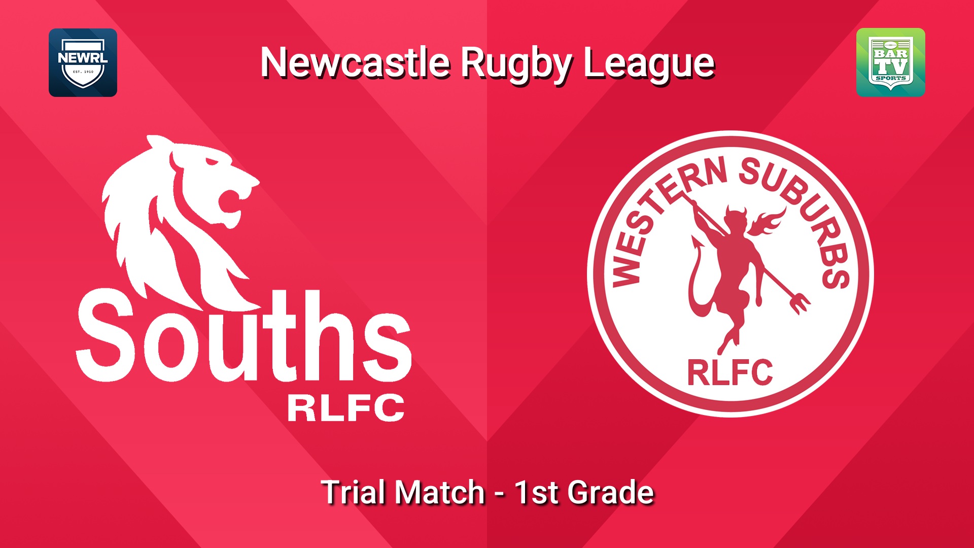 260328-video-Newcastle RL Trial Match - 1st Grade - South Newcastle Lions v Western Suburbs Devils Slate Image
