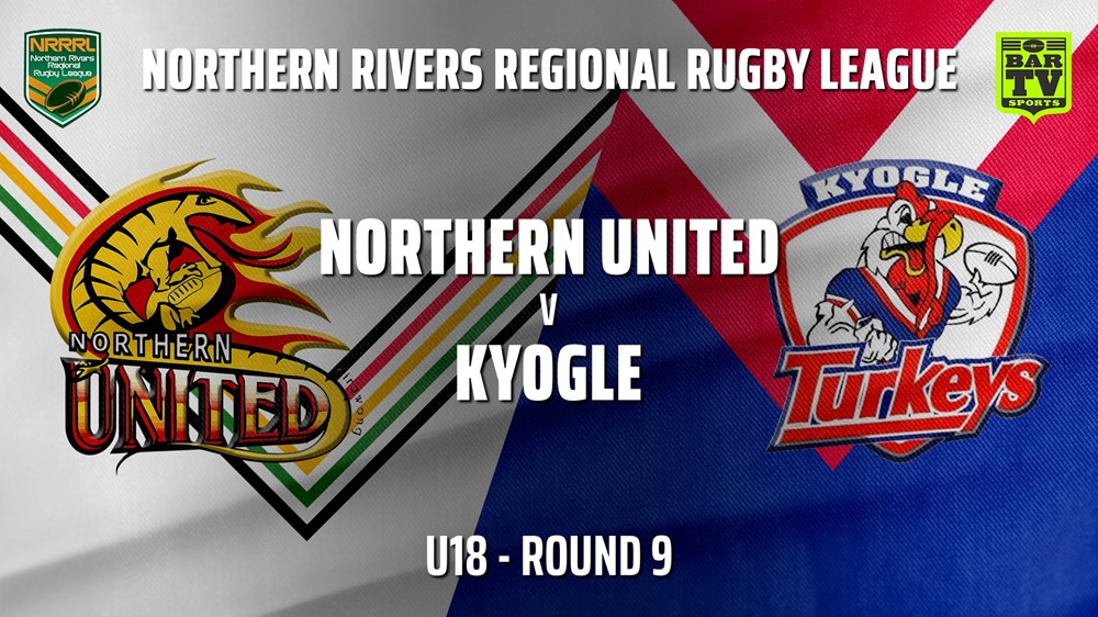 210703-Northern Rivers Round 9 - U18 - Northern United v Kyogle Turkeys Slate Image