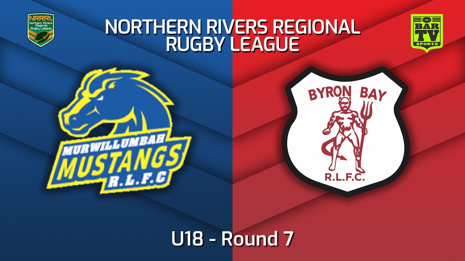 220605-Northern Rivers Round 7 - U18 - Murwillumbah Mustangs v Byron Bay Red Devils Slate Image