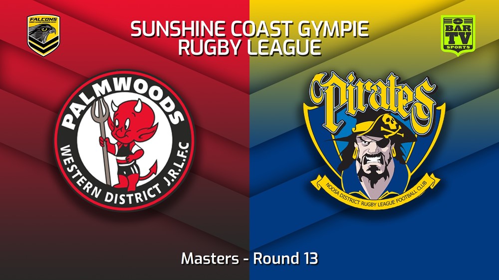 220716-Sunshine Coast RL Round 13 - Masters - Palmwoods Devils v Noosa Pirates Slate Image