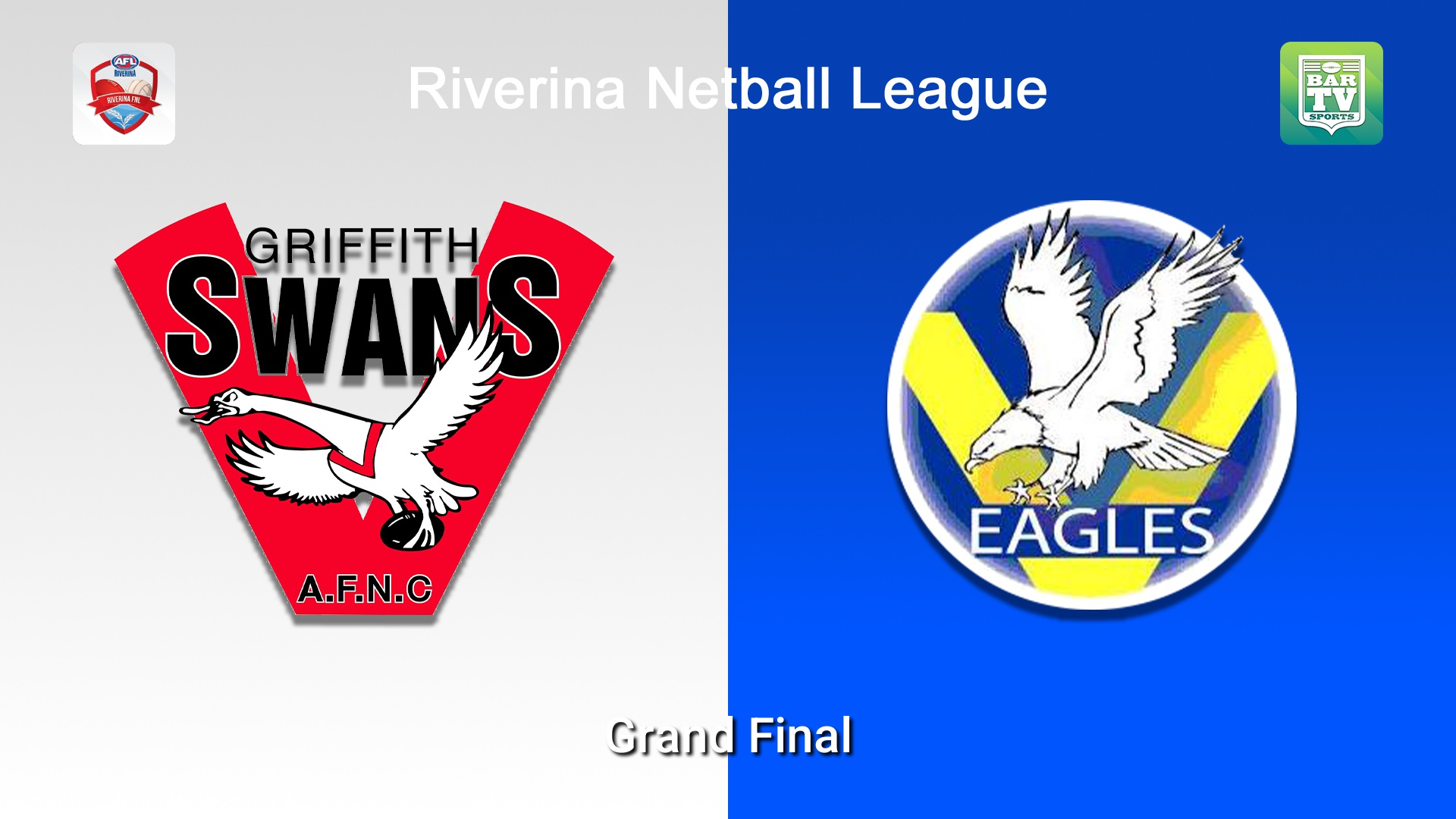 260822-video-South West Junior Netball League Grand Final - 15s - Griffith Swans v Narrandera Eagles Slate Image