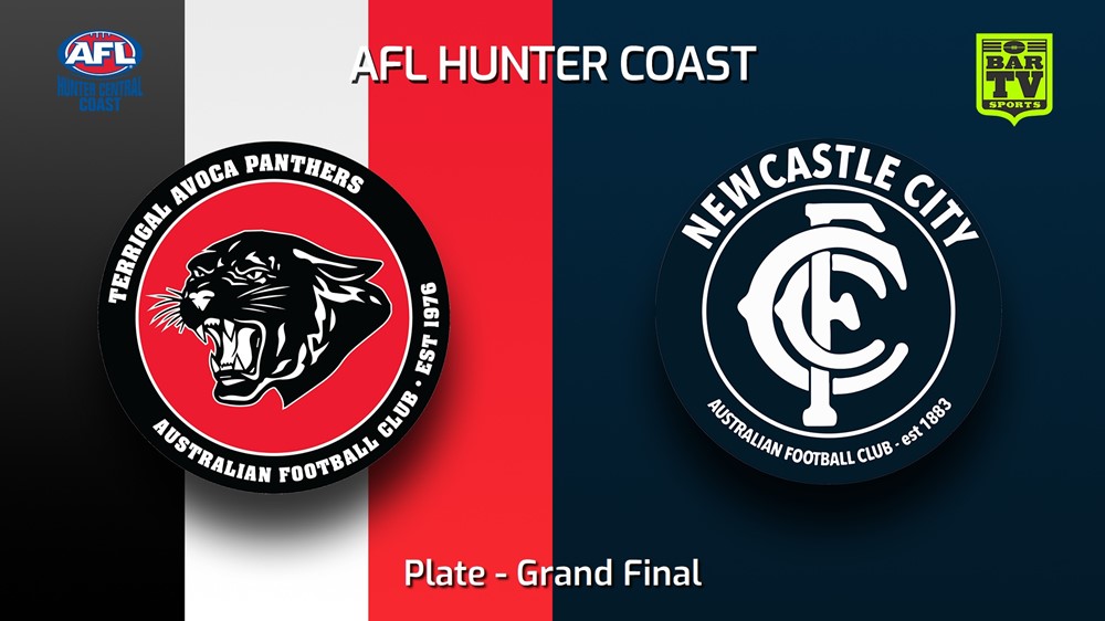 230916-AFL Hunter Central Coast Grand Final - Plate - Terrigal Avoca Panthers v Newcastle City  Slate Image