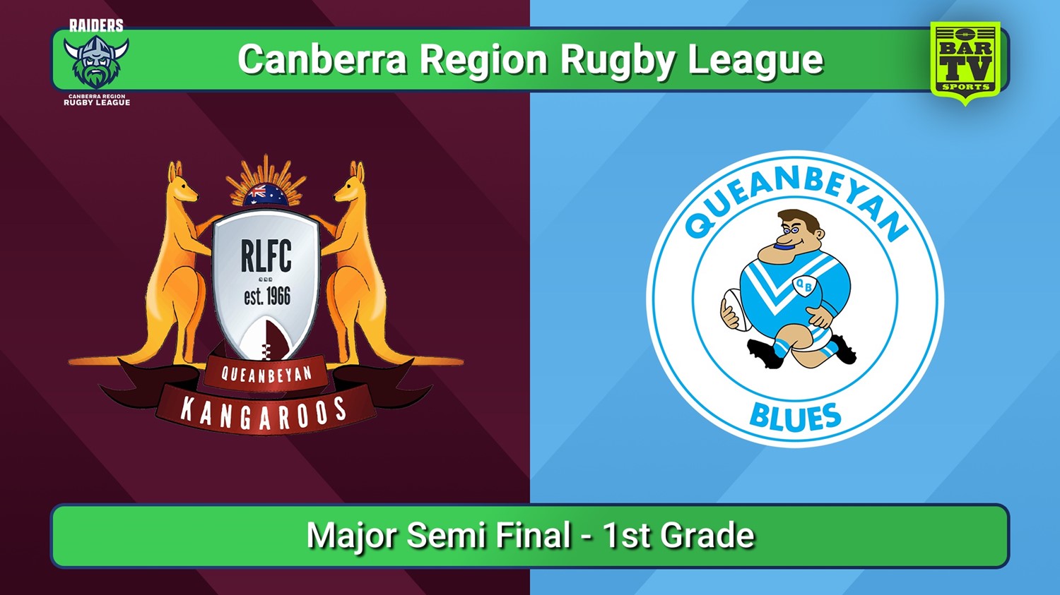 250830-video-Canberra Major Semi Final - 1st Grade - Queanbeyan Kangaroos v Queanbeyan Blues Slate Image