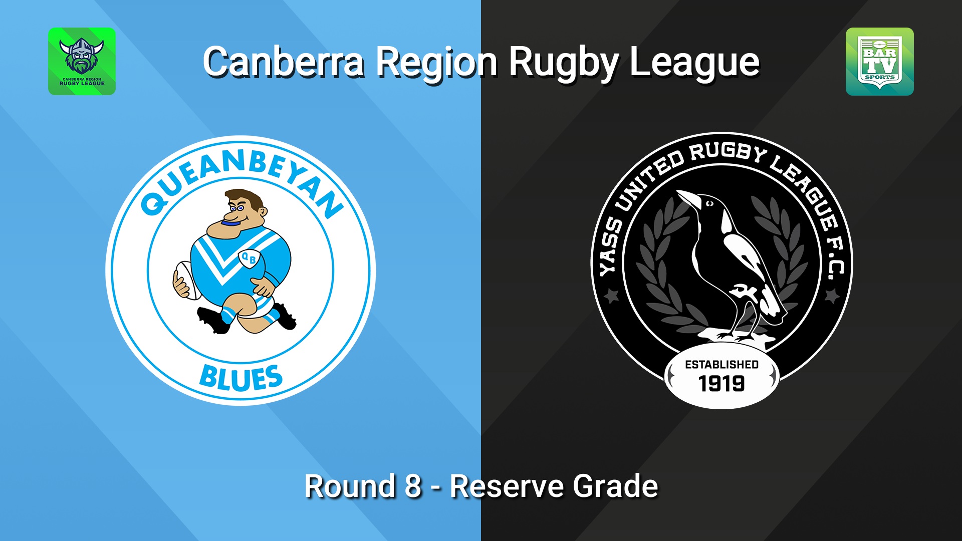 260613-video-Canberra Round 8 - Reserve Grade - Queanbeyan Blues v Yass Magpies Slate Image