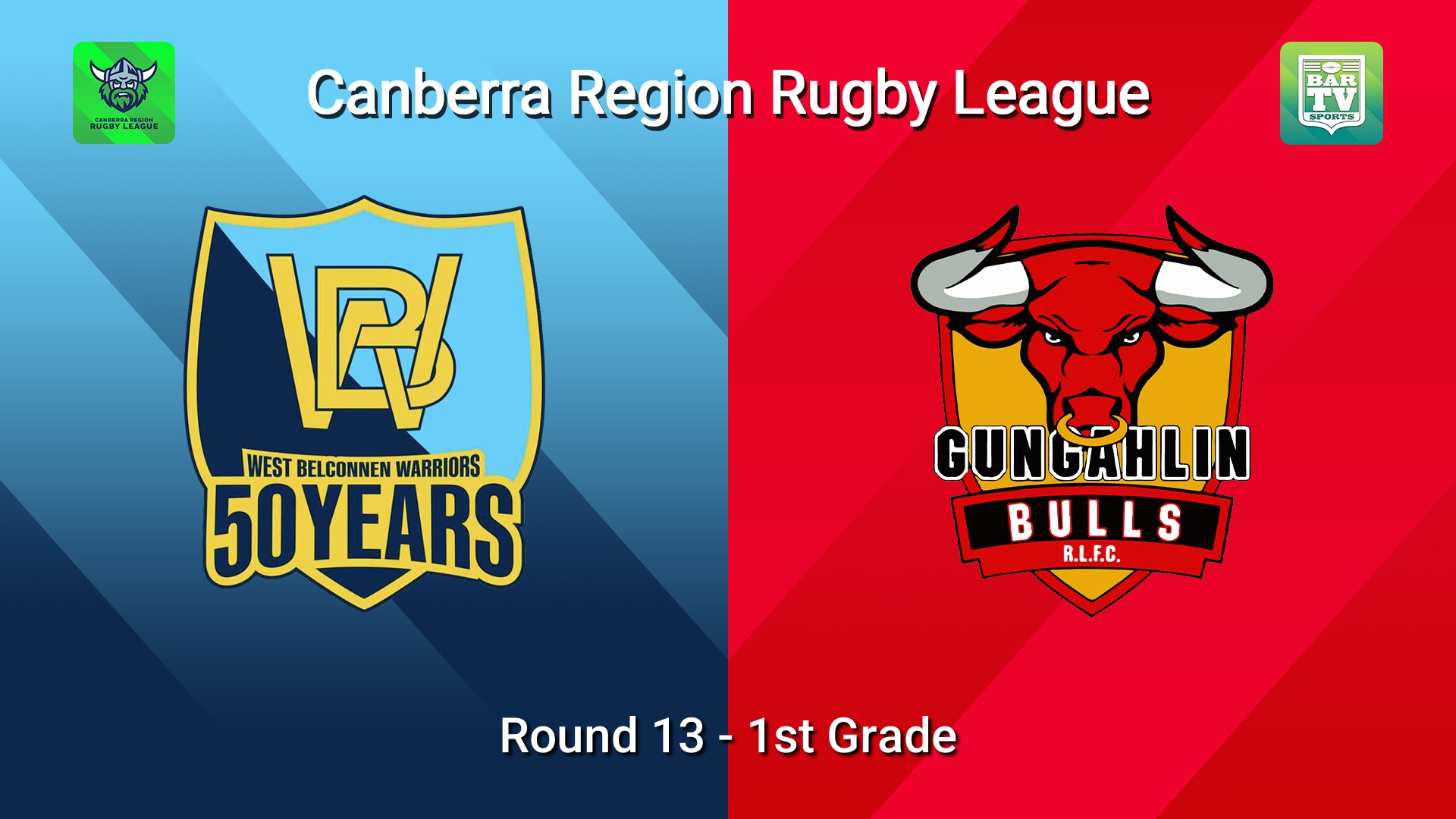 260719-video-Canberra Round 13 - 1st Grade - West Belconnen Warriors v Gungahlin Bulls Slate Image