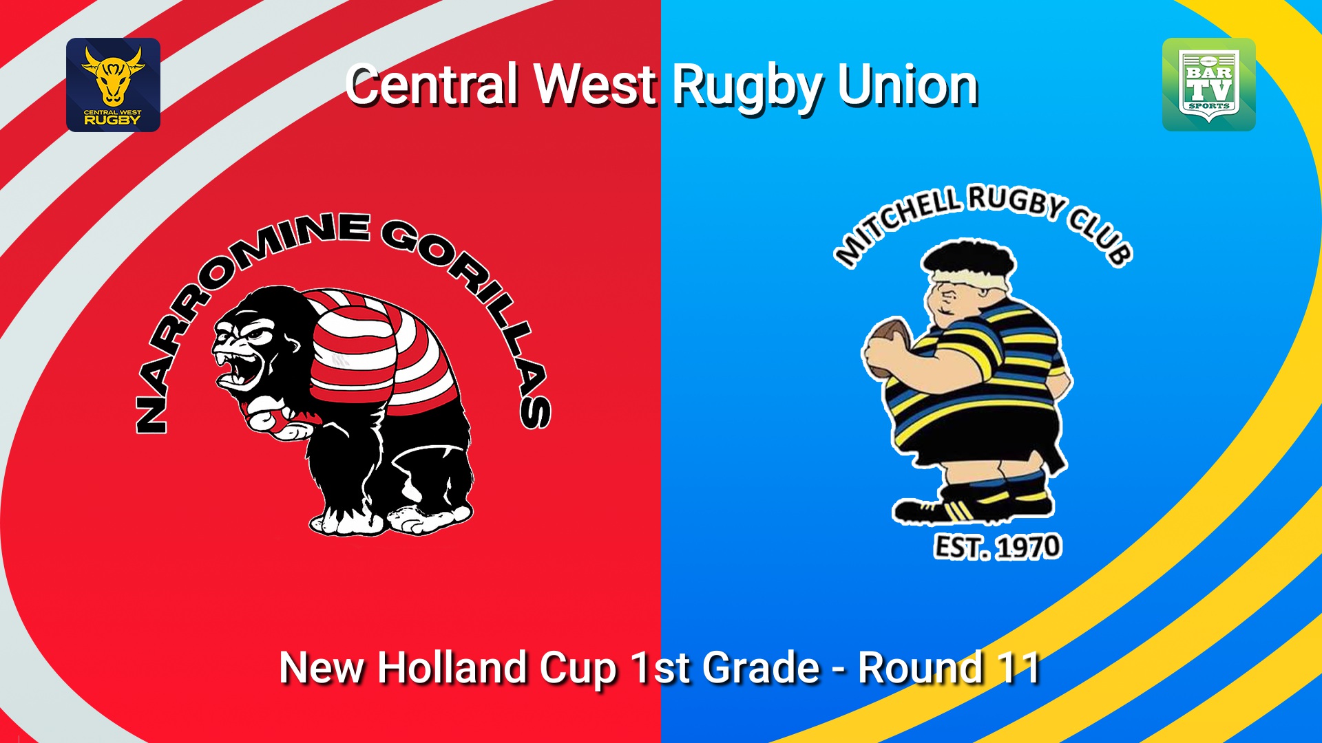 260711-video-Central West Rugby Round 11 - New Holland Cup 1st Grade - Narromine Gorillas v CSU Mitchell Slate Image