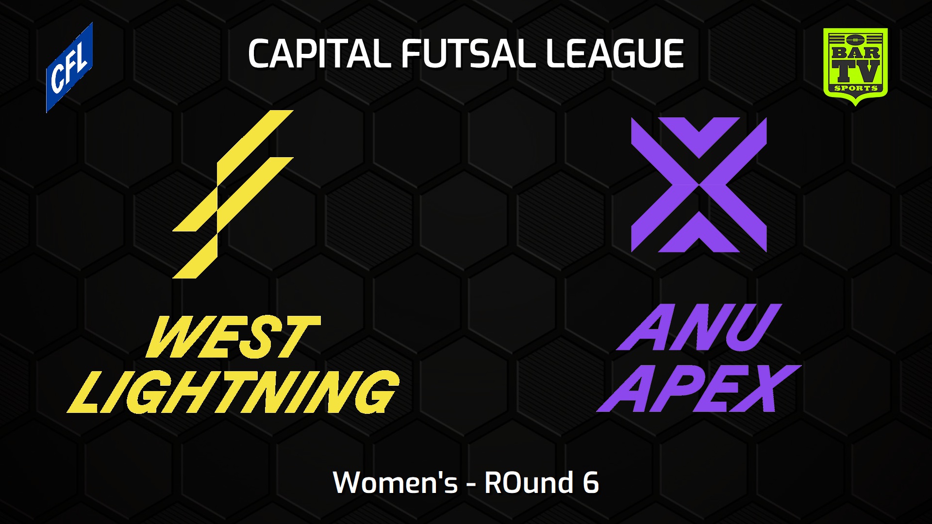 241110-video-Capital Football Futsal ROund 6 - Women's - West Canberra Lightning v ANU Apex Slate Image