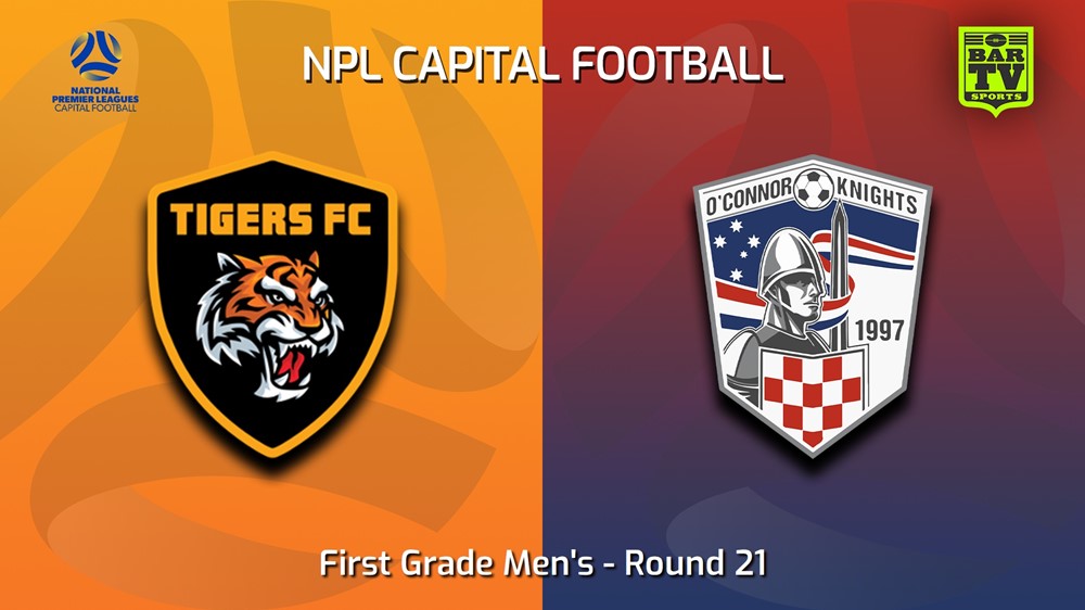 230902-Capital NPL Round 21 - Tigers FC v O'Connor Knights SC Slate Image