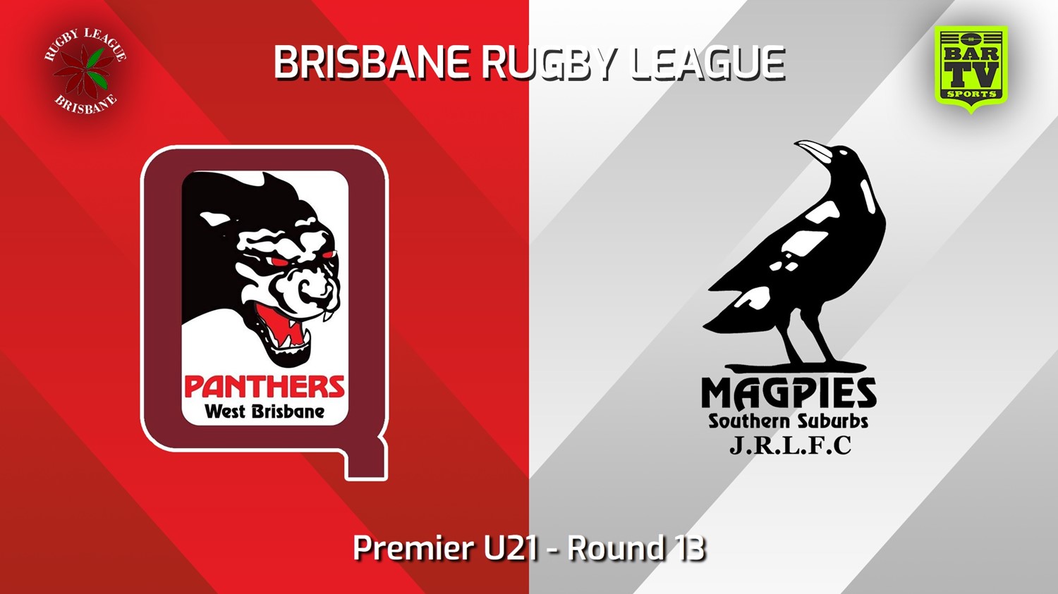 240713-video-BRL Round 13 - Premier U21 - West Brisbane Panthers v Southern Suburbs Magpies Slate Image