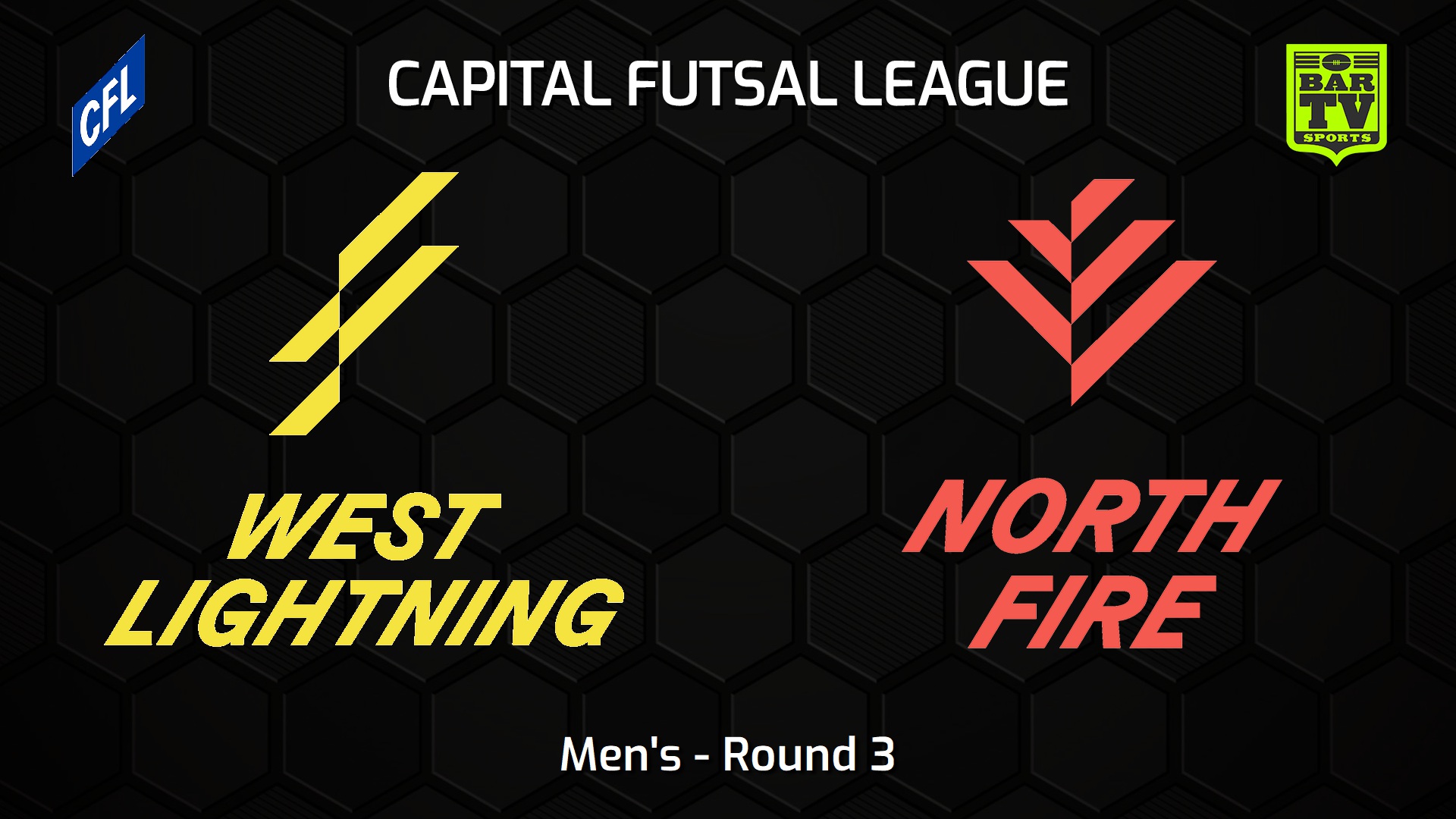 221111-Capital Football Futsal Round 3 - Men's - West Canberra Lightning v North Canberra Fire Slate Image
