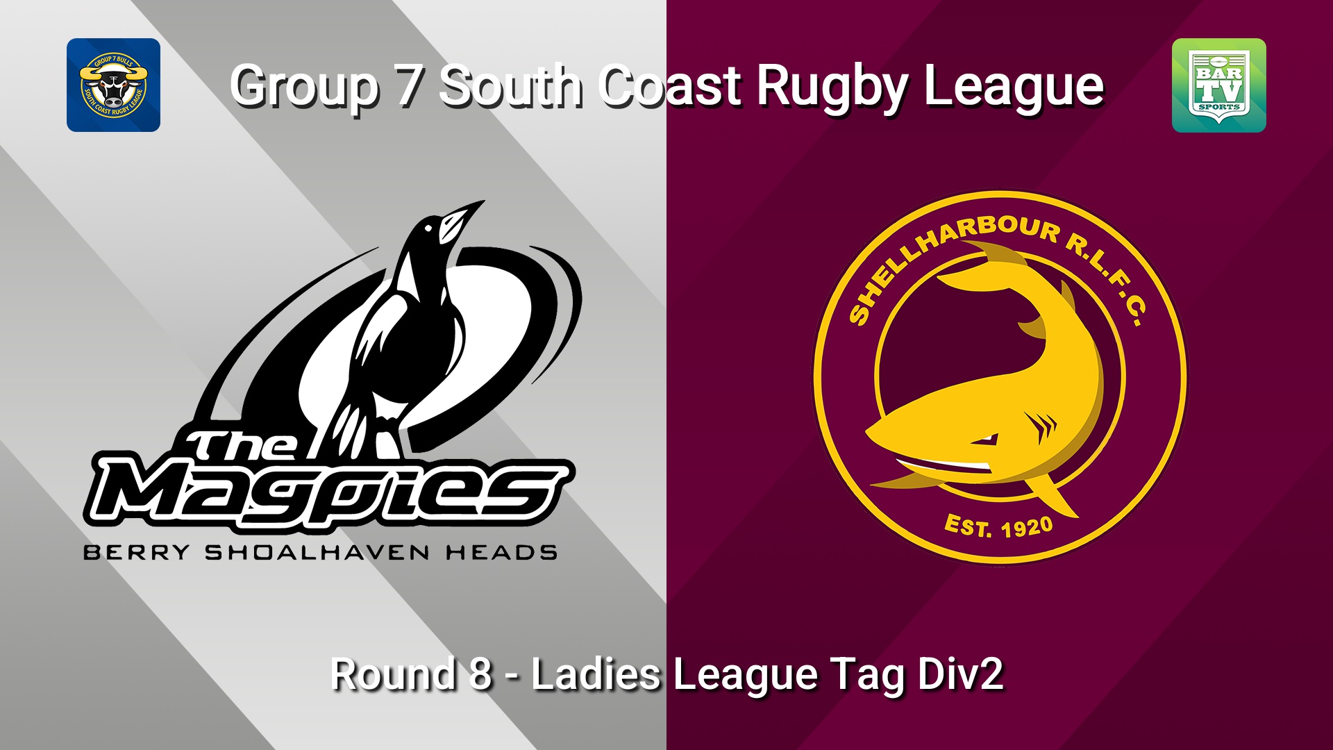 260613-video-South Coast Round 8 - Ladies League Tag Div2 - Berry-Shoalhaven Heads v Shellharbour Sharks Slate Image