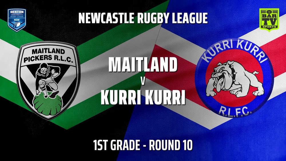210605-Newcastle Rugby League Round 10 - 1st Grade - Maitland Pickers v Kurri Kurri Bulldogs Slate Image