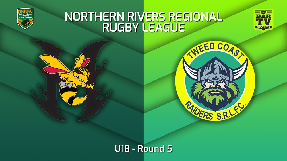 230514-Northern Rivers Round 5 - U18 - Cudgen Hornets v Tweed Coast Raiders Slate Image