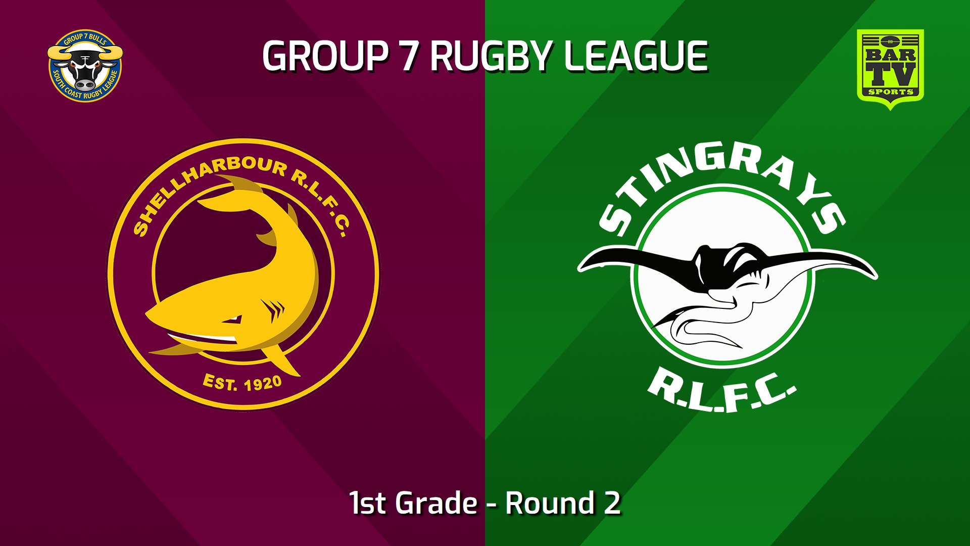 240414-South Coast Round 2 - 1st Grade - Shellharbour Sharks v Stingrays of Shellharbour Minigame Slate Image