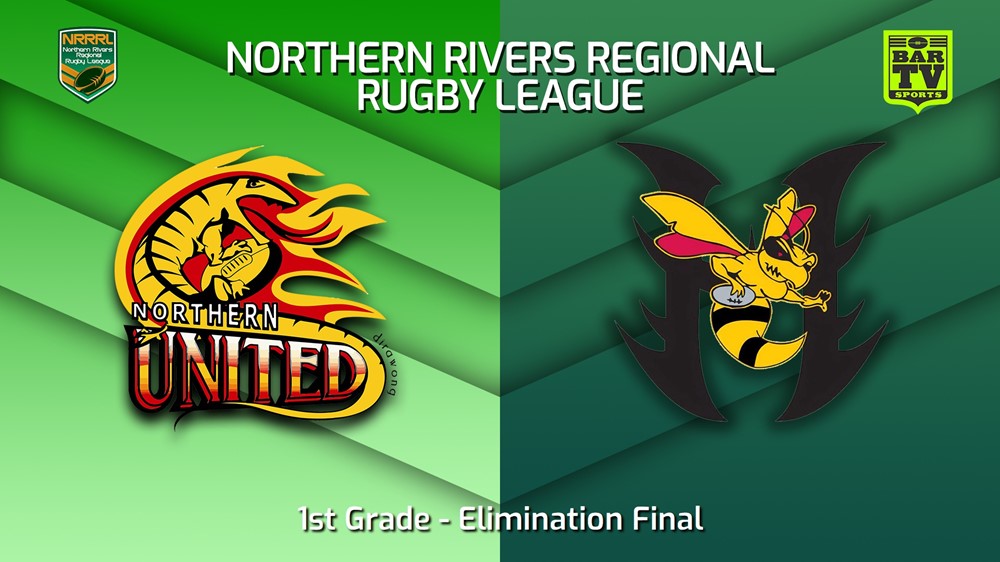 230826-Northern Rivers Elimination Final - 1st Grade - Northern United v Cudgen Hornets Slate Image