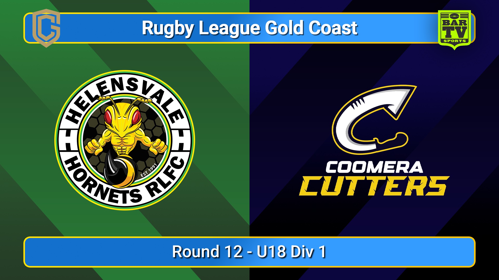 250712-video-Gold Coast Round 12 - U18 Div 1 - Helensvale Hornets v Coomera Cutters Slate Image
