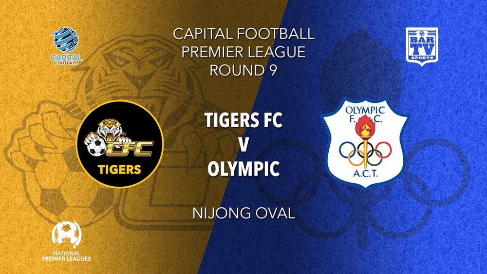 NPL Youth - Capital Round 9 - Tigers FC U20 v Canberra Olympic SC U20 Slate Image