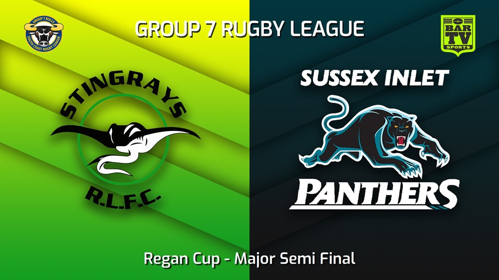 220911-South Coast Major Semi Final - Regan Cup - Stingrays of Shellharbour v Sussex Inlet Panthers Minigame Slate Image