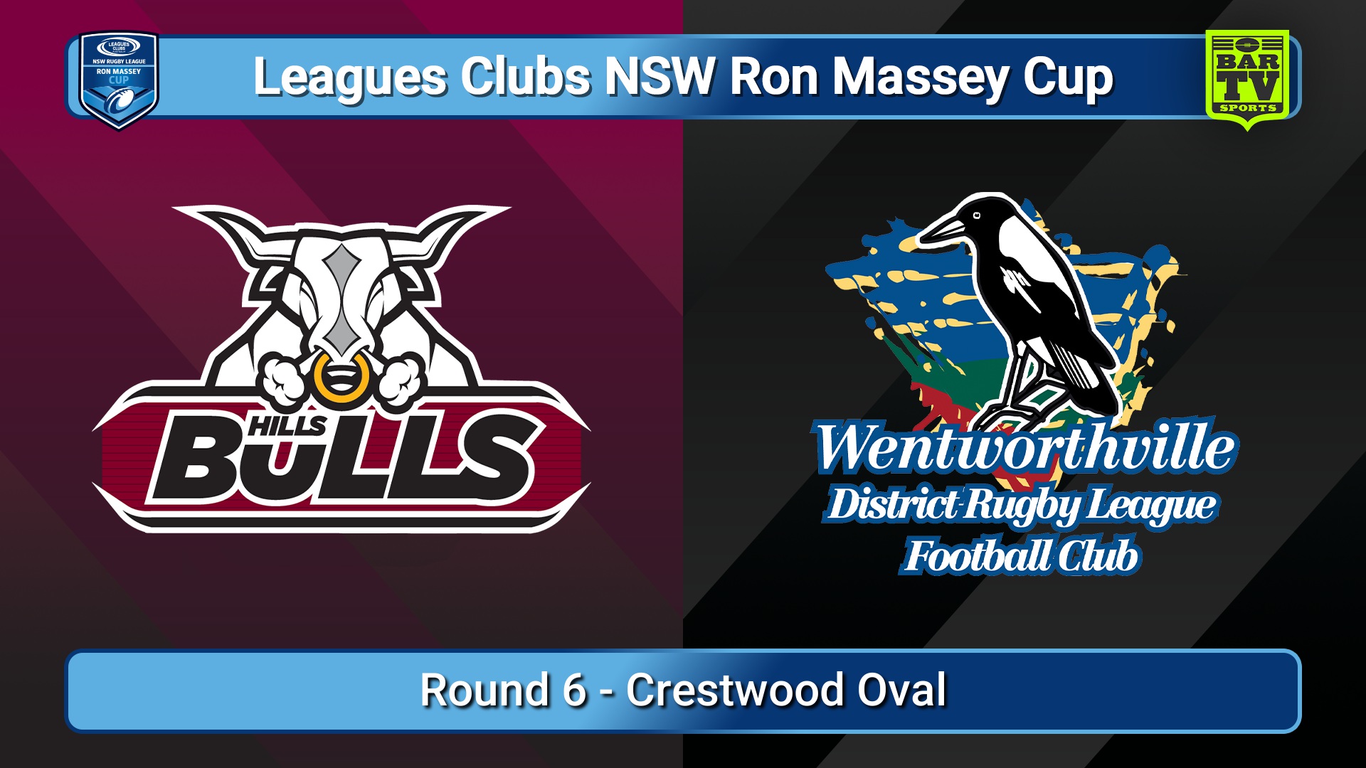 250427-video-Ron Massey Cup Round 6 - Hills Bulls v Wentworthville Magpies  Slate Image