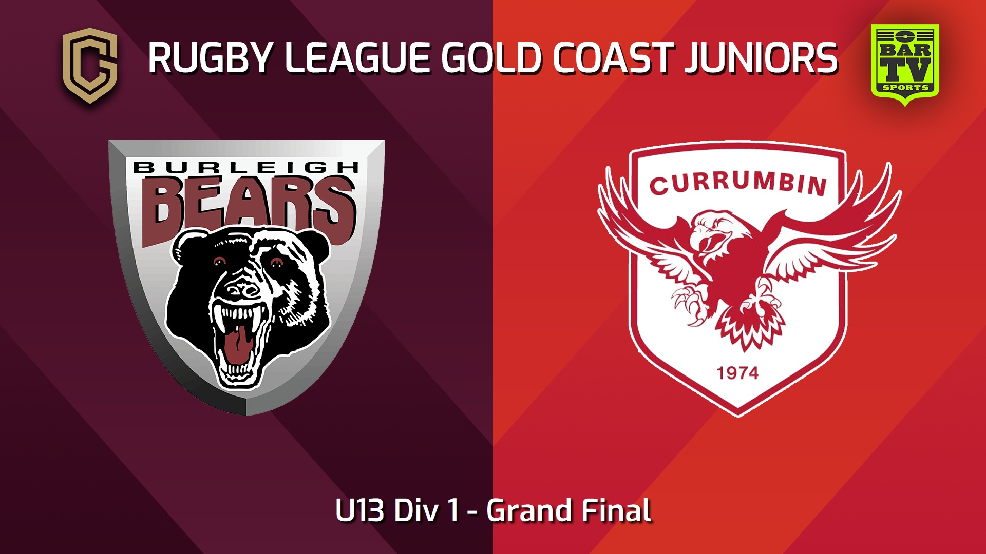 240907-video-Rugby League Gold Coast Juniors Grand Final - U13 Div 1 T1 - Burleigh Bears Juniors v Currumbin Eagles Slate Image