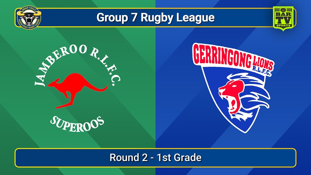 250412-video-South Coast Round 2 - 1st Grade - Jamberoo Superoos v Gerringong Slate Image