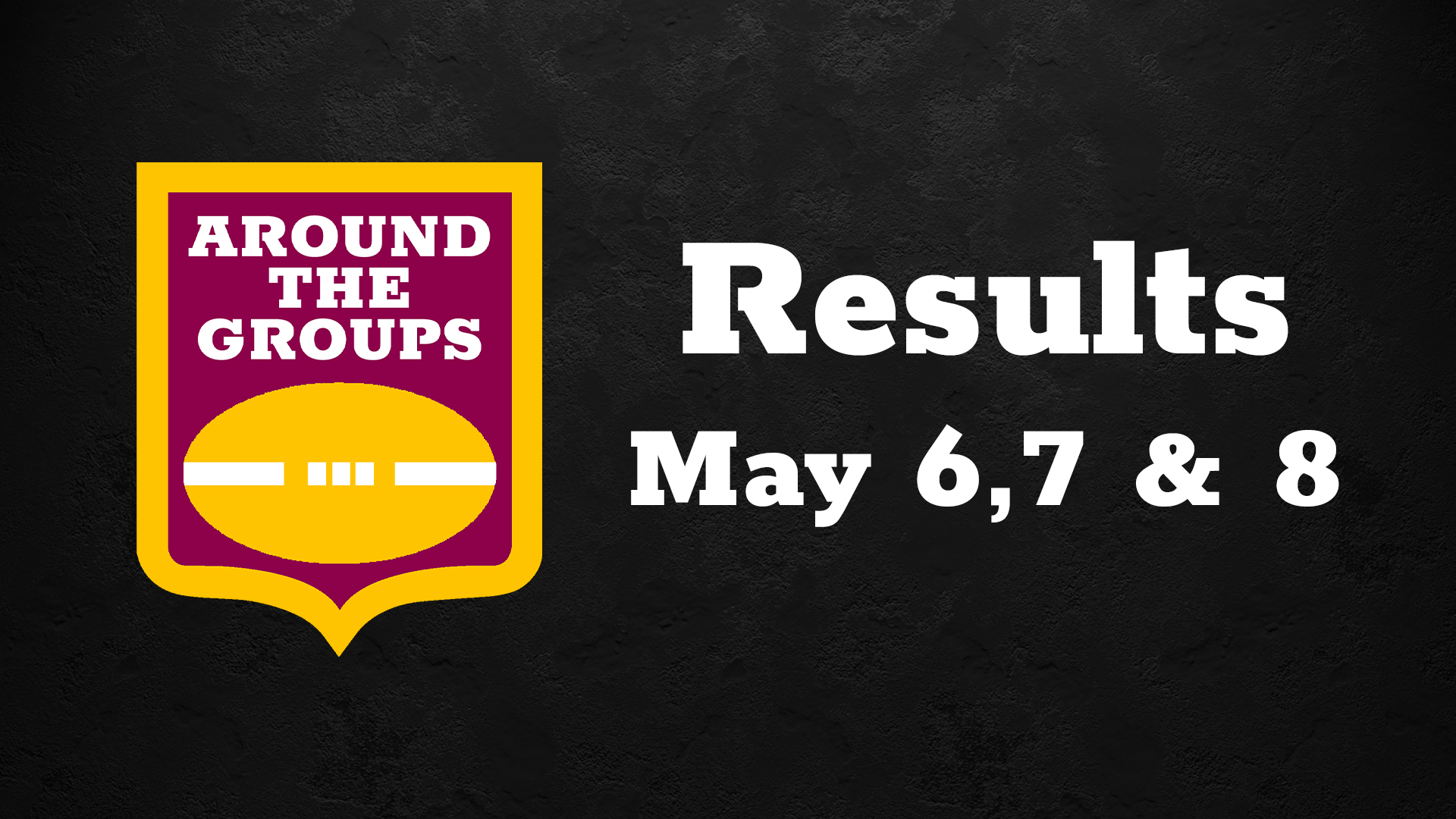 CRL Results May 6, 7 & 8 Image