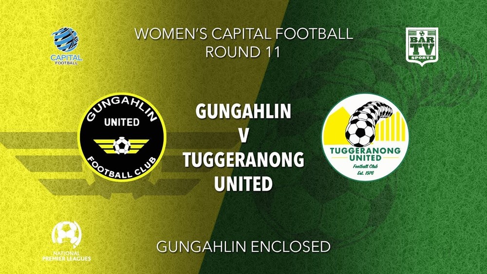 NPL Women - Capital Round 11 - Gungahlin United FC v Tuggeranong United FC (women) Slate Image