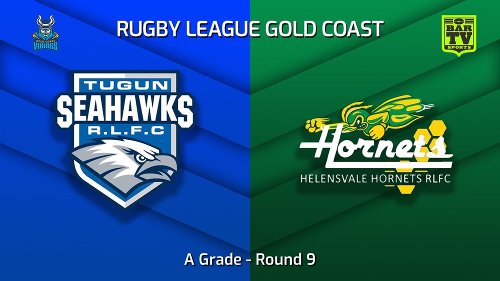 230624-Gold Coast Round 9 - A Grade - Tugun Seahawks v Helensvale Hornets Minigame Slate Image