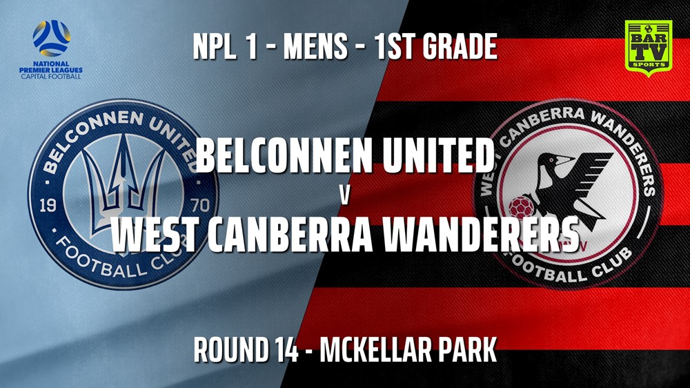 210718-Capital NPL Round 14 - Belconnen United v West Canberra Wanderers Minigame Slate Image