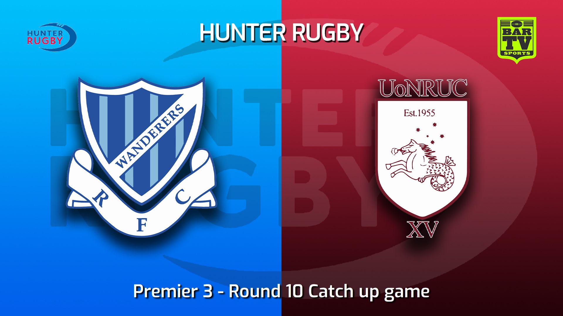 3 Wanders MINI GAME VIDEO: Hunter Rugby Round 10 Catch up game - Premier 3 ...