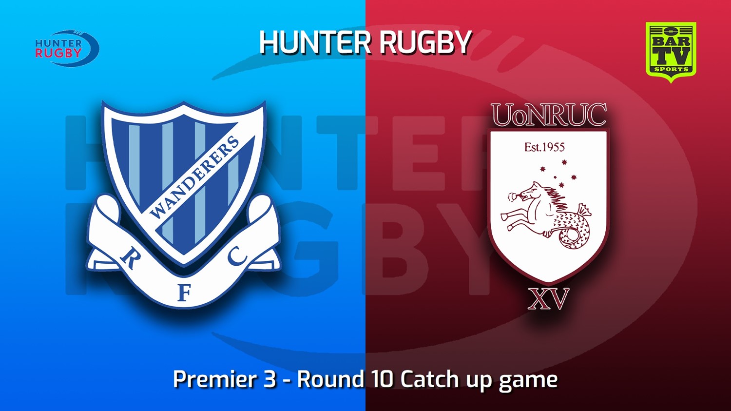 220817-Hunter Rugby Round 10 Catch up game - Premier 3 - Wanderers v University Of Newcastle Slate Image