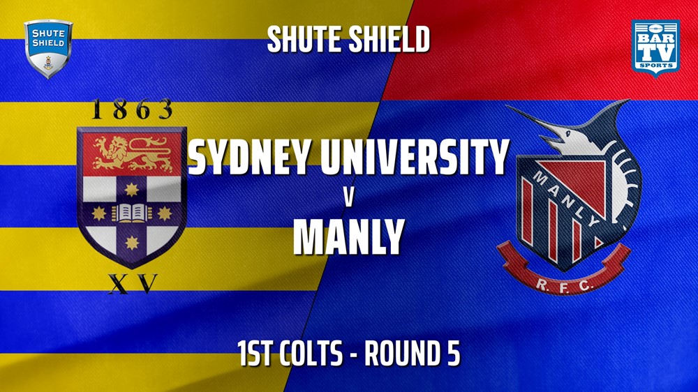 210508-Shute Shield Round 5 - 1st Colts - Sydney University v Manly Slate Image