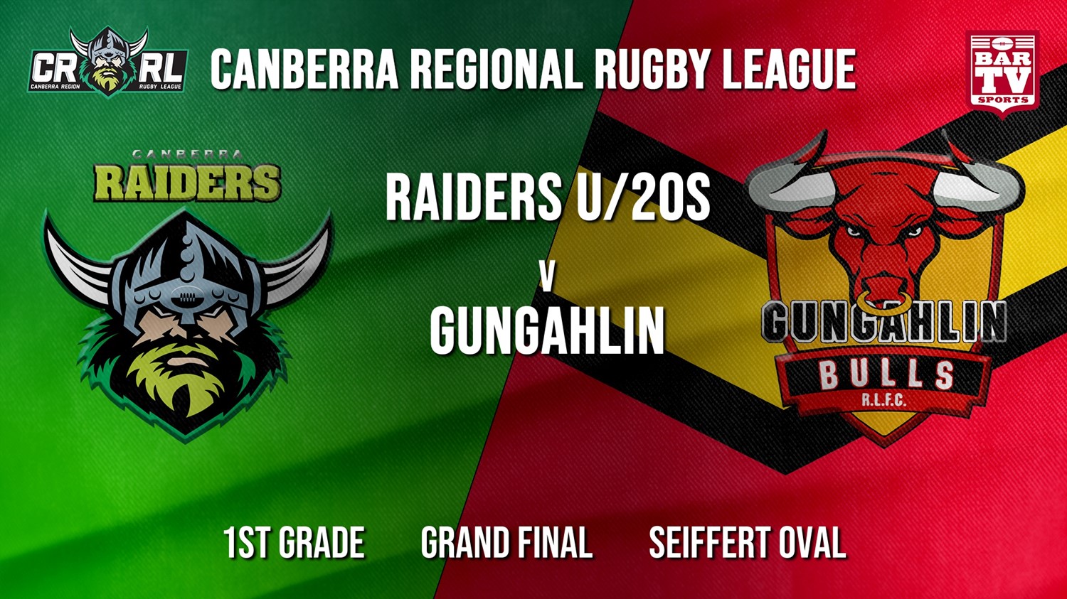 CRRL Grand Final - 1st Grade - Canberra Raiders v Gungahlin Bulls Minigame Slate Image