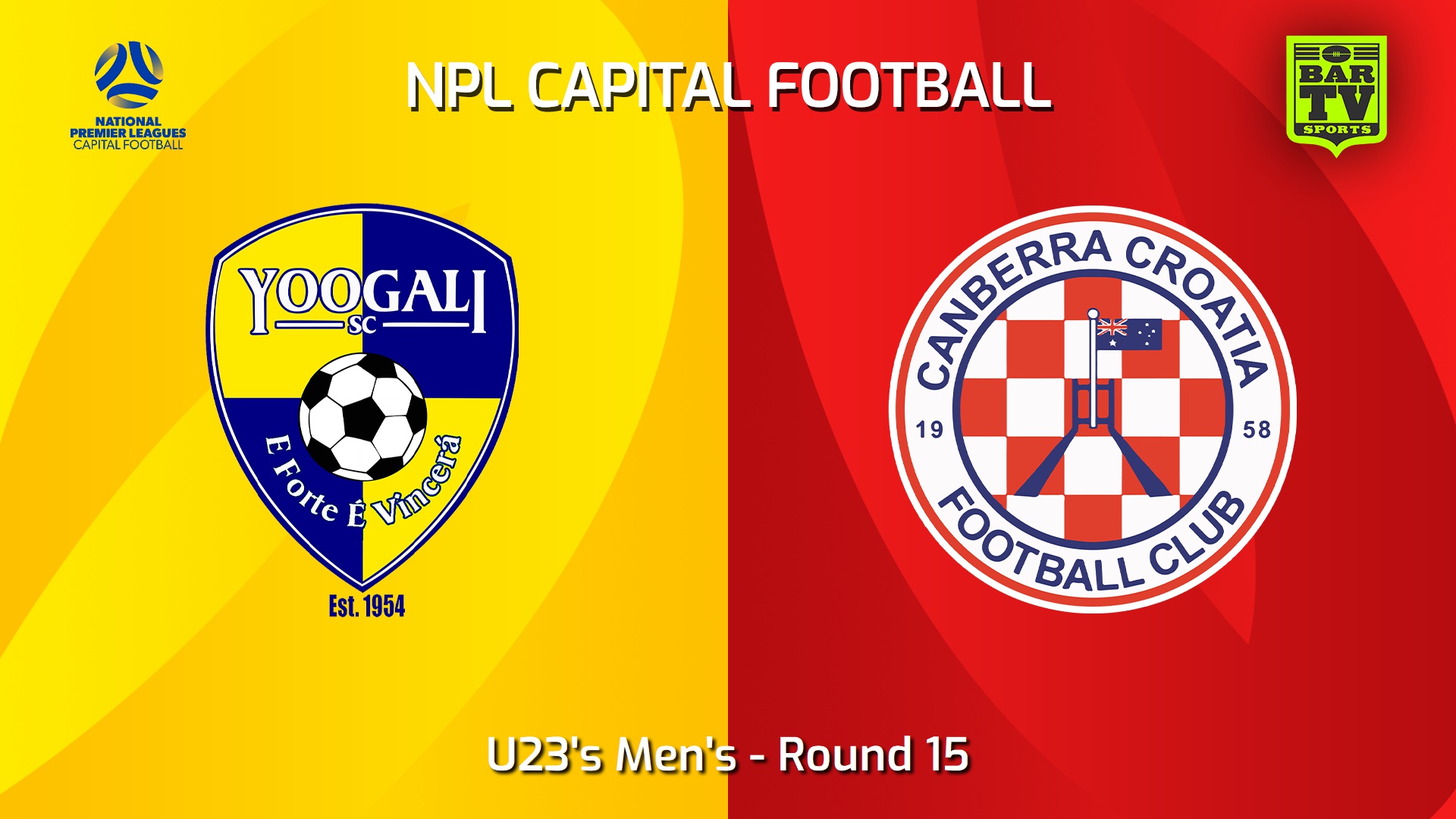 240721-video-Capital NPL U23 Round 15 - Yoogali SC U23 v Canberra Croatia FC U23 Slate Image