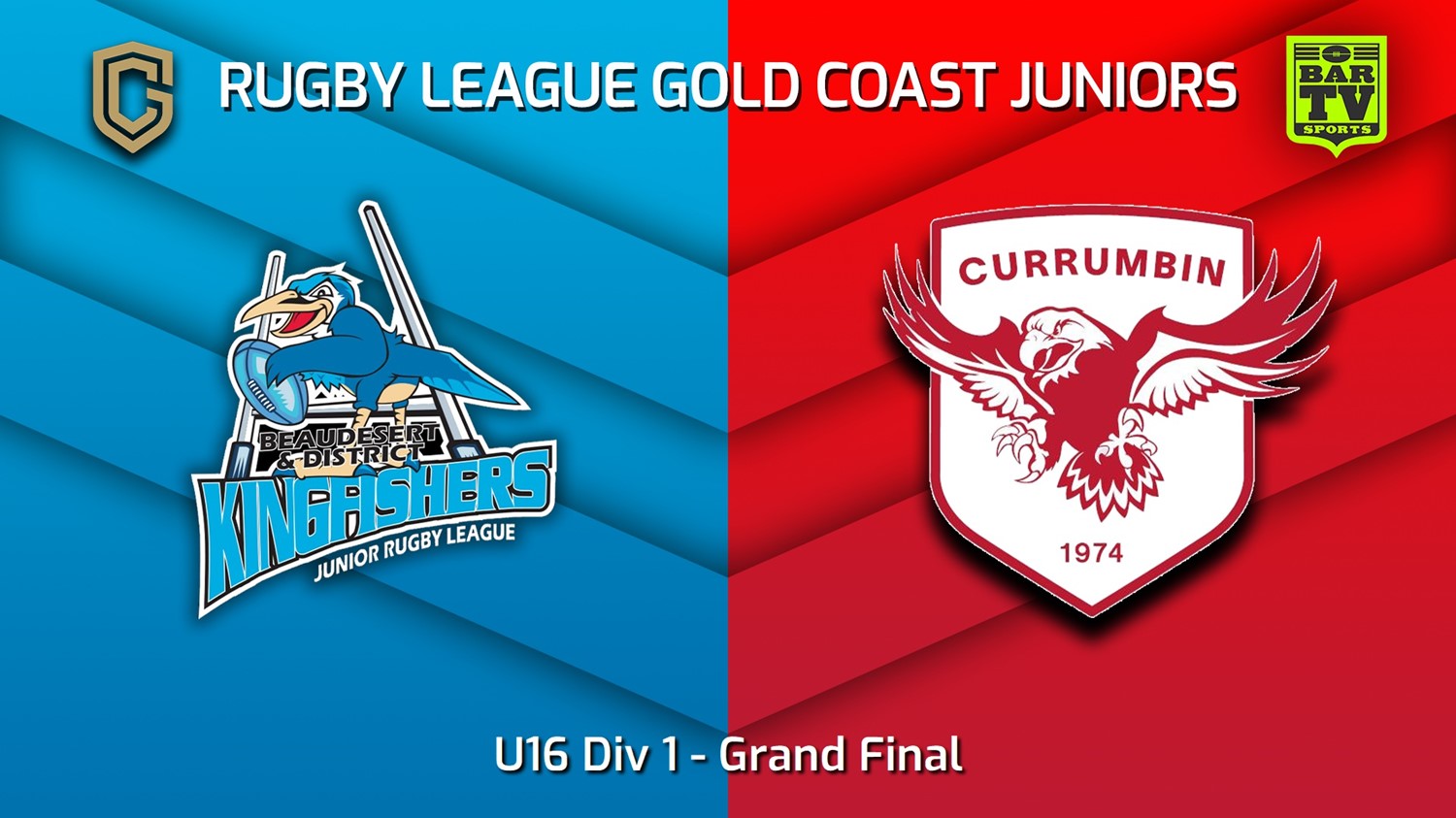 230909-Rugby League Gold Coast Juniors Grand Final - U16 Div 1 - Beaudesert Kingfishers v Currumbin Eagles Slate Image