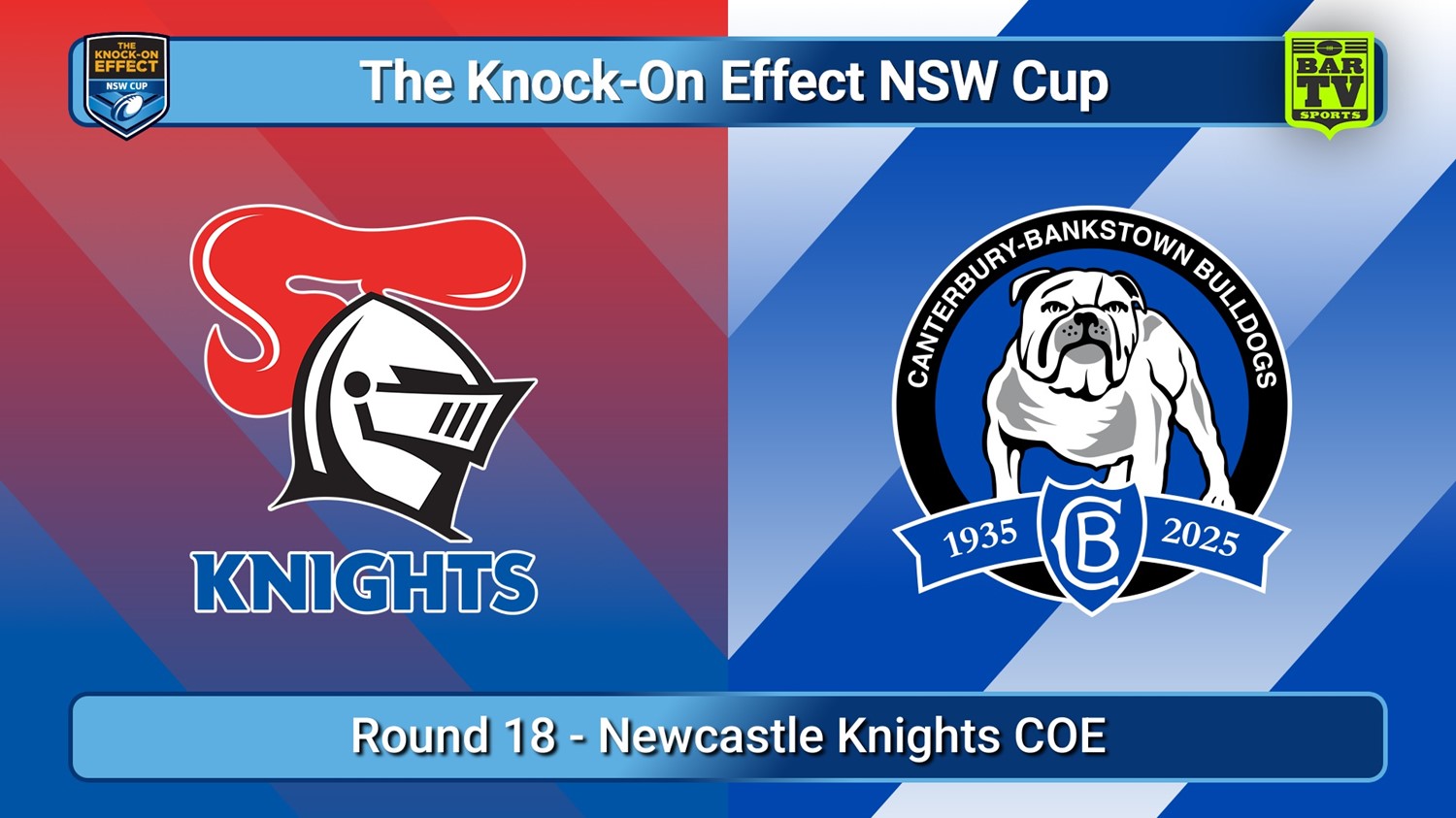 250705-video-The Knock-On Effect NSW Cup Round 18 - Newcastle Knights v Canterbury-Bankstown Bulldogs Slate Image