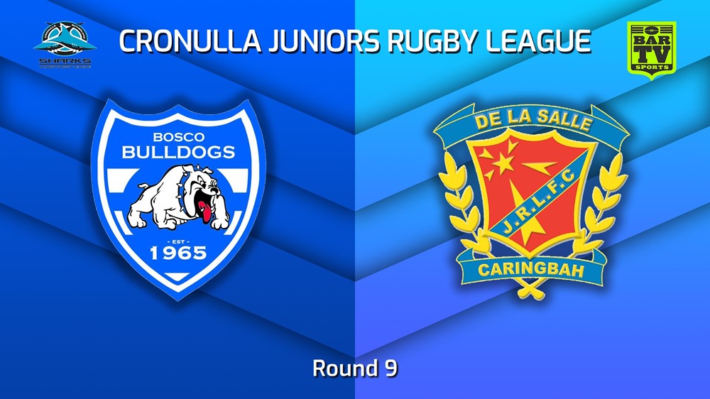 220702-Cronulla Juniors Round 9 - St John Bosco Bulldogs v De La Salle Slate Image