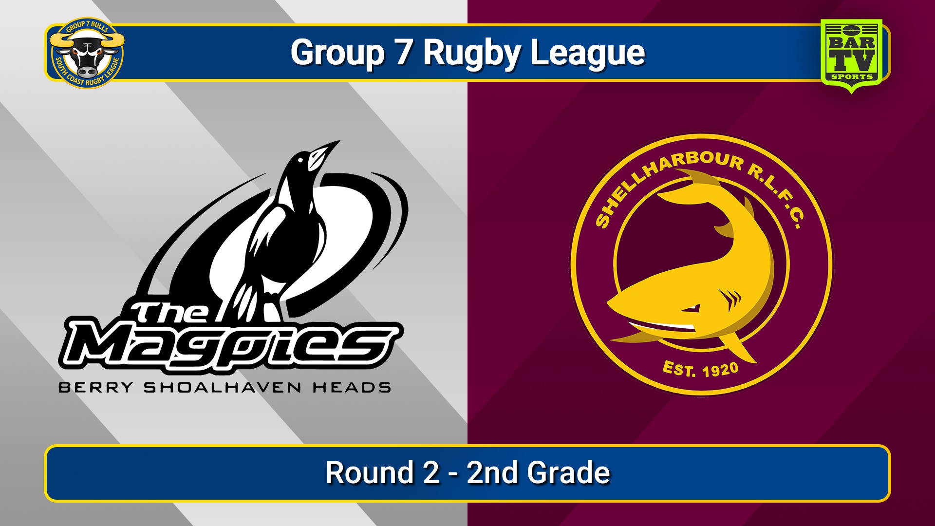 250412-video-South Coast Round 2 - 2nd Grade - Berry-Shoalhaven Heads v Shellharbour Sharks Slate Image
