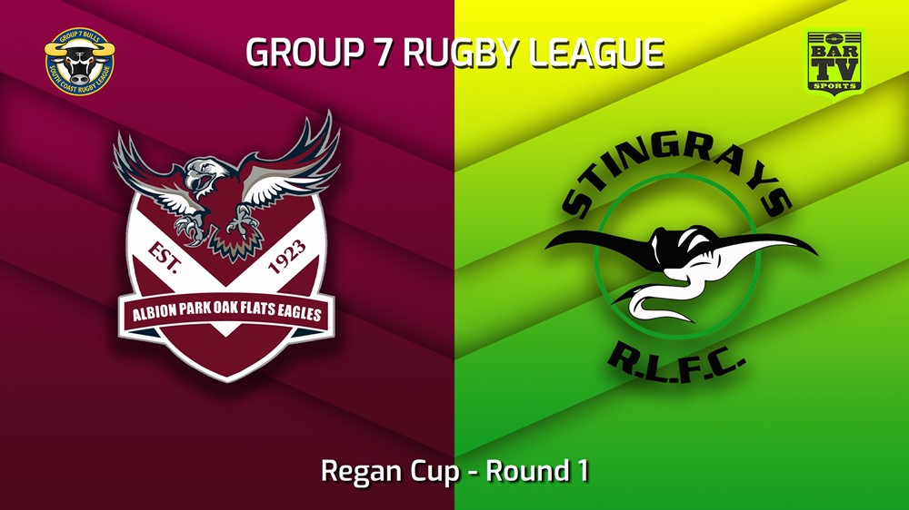 230325-South Coast Round 1 - Regan Cup - Albion Park Oak Flats Eagles v Stingrays of Shellharbour Slate Image