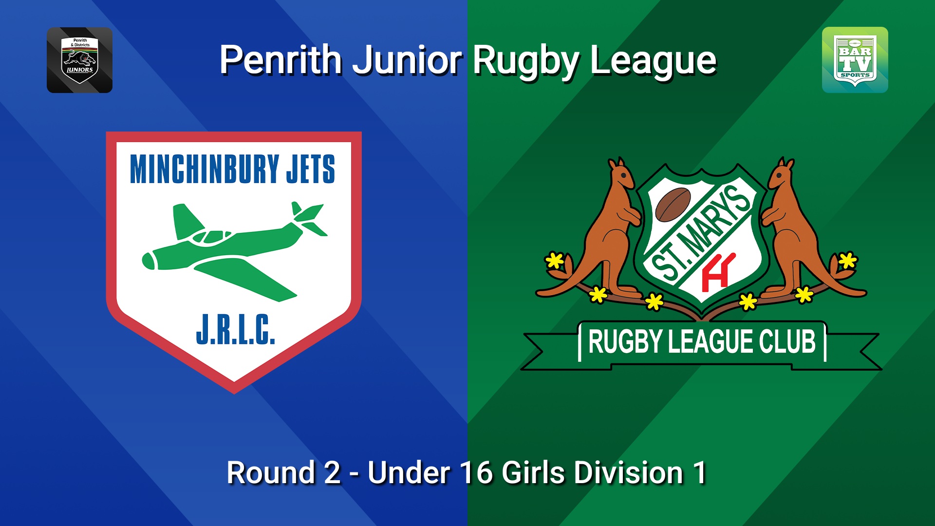 260502-video-Penrith & District Junior Rugby League Round 2 - Under 16 Girls Division 1 - Minchinbury v St Marys Slate Image
